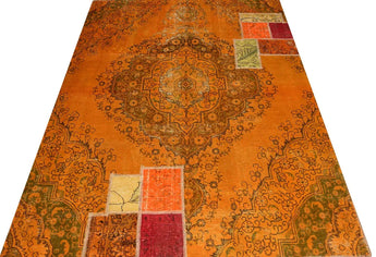 Vintage-Patch Orange