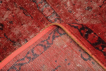 Vintage-Patch Fuchsia