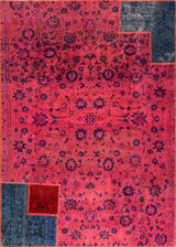 Vintage-Patch Fuchsia