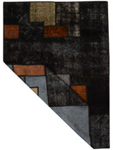 Vintage-Patch Black