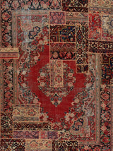 Vintage-Patch Red