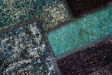 Vintage-Patch Turquoise