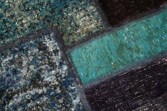 Vintage-Patch Turquoise