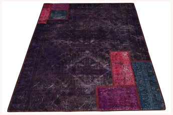 Vintage-Patch Purple