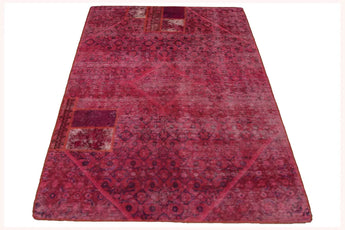 Vintage-Patch Fuchsia