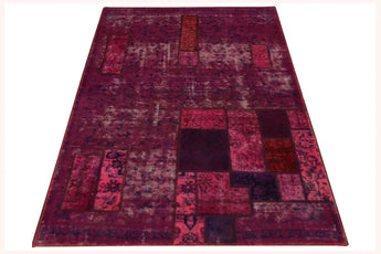 Vintage-Patch Fuchsia