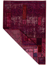 Vintage-Patch Fuchsia