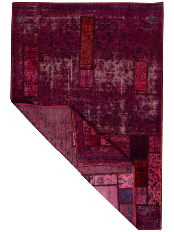 Vintage-Patch Fuchsia