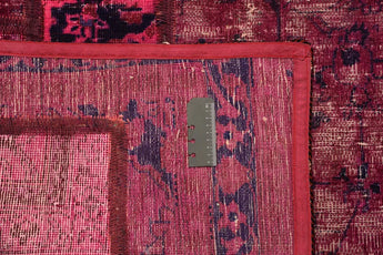 Vintage-Patch Fuchsia