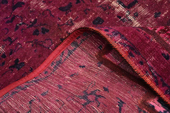 Vintage-Patch Fuchsia