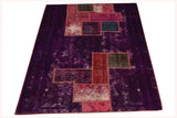 Vintage-Patch Purple