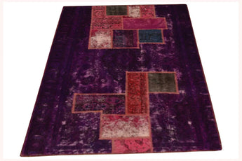 Vintage-Patch Purple