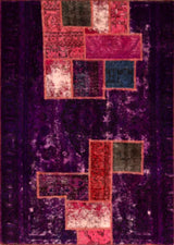 Vintage-Patch Purple