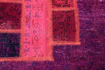 Vintage-Patch Purple