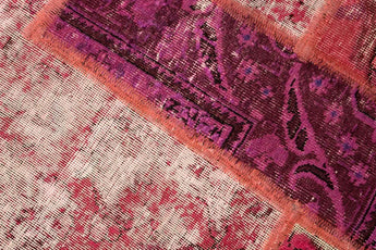 Vintage-Patch Fuchsia