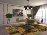 Patchwork Green