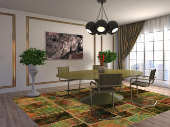 Patchwork Green