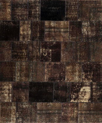 Patchwork Brown