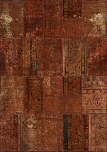 Patchwork Brown