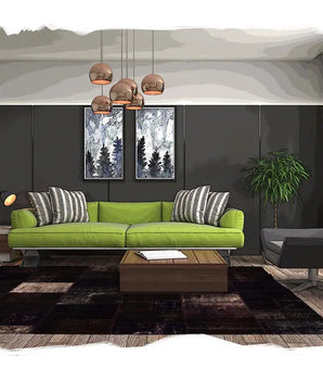 Patchwork Black