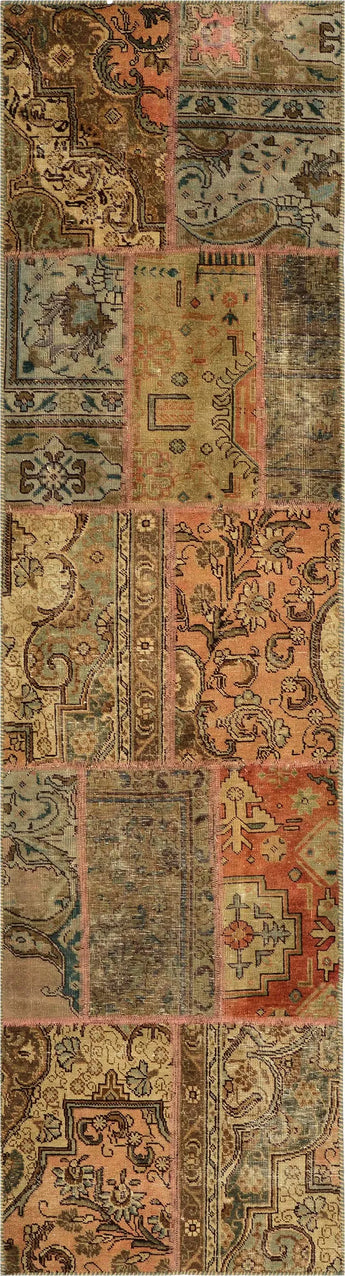 Patchwork Brown