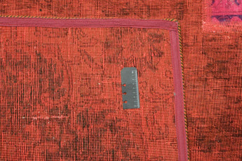 Vintage-Patch Fuchsia