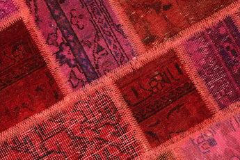Vintage-Patch Fuchsia