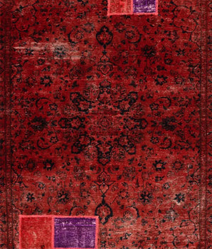 Vintage-Patch Red