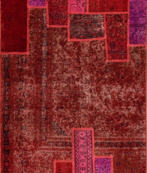 Vintage-Patch Fuchsia