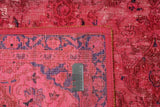 Vintage-Patch Fuchsia