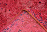 Vintage-Patch Fuchsia