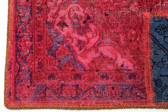 Vintage-Patch Fuchsia