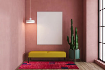 Vintage-Patch Fuchsia