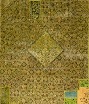 Vintage-Patch Green