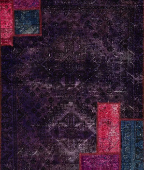Vintage-Patch Purple