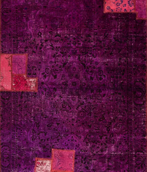 Vintage-Patch Purple