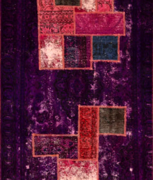 Vintage-Patch Purple