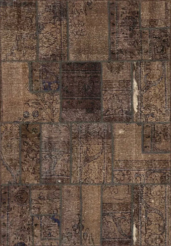 Patchwork Brown
