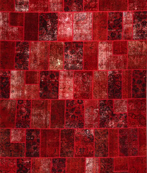 Patchwork Red