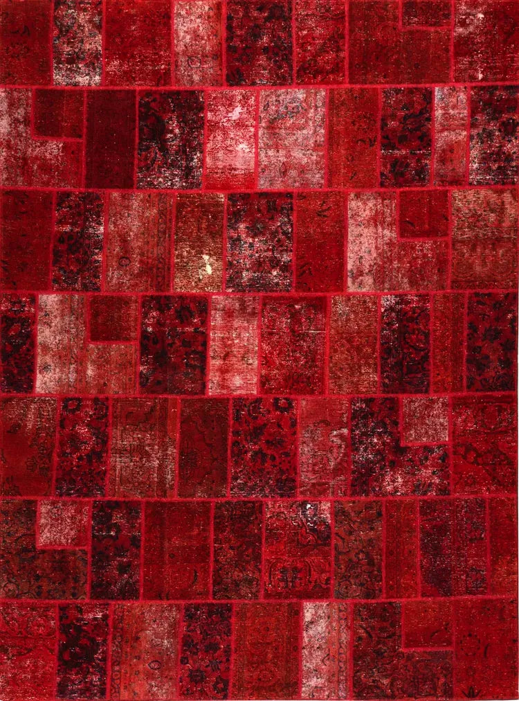 Patchwork Red