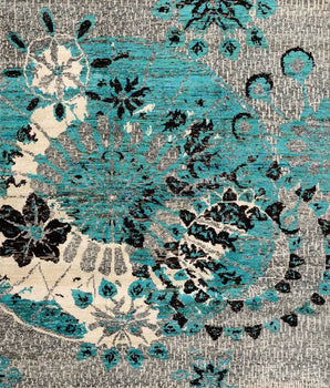 Sari Silke Turquoise