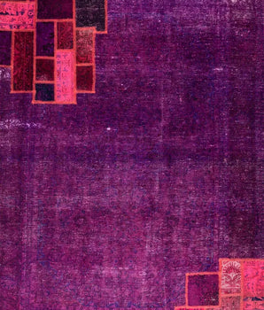 Vintage-Patch Purple