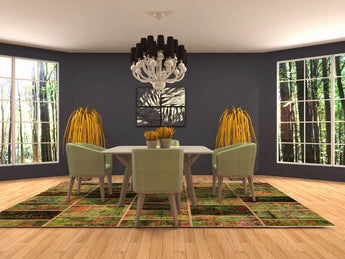 Patchwork Green
