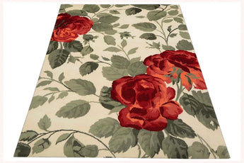 Gabbeh-Rosa Green