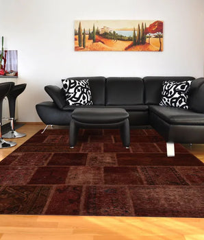 Patchwork Brown