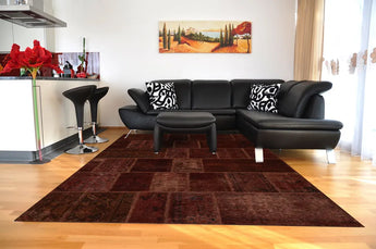 Patchwork Brown