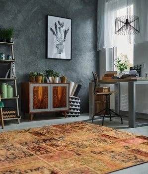 Patchwork Beige