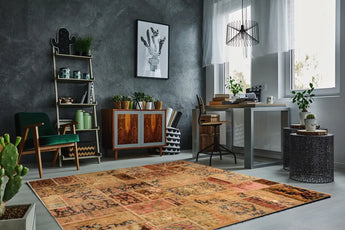 Patchwork Beige