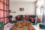 Patchwork Red