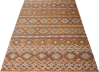 Handvävd orientalisk Kelim-Chobi 353x252 cm - Orientmattor